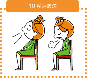 １０秒呼吸法