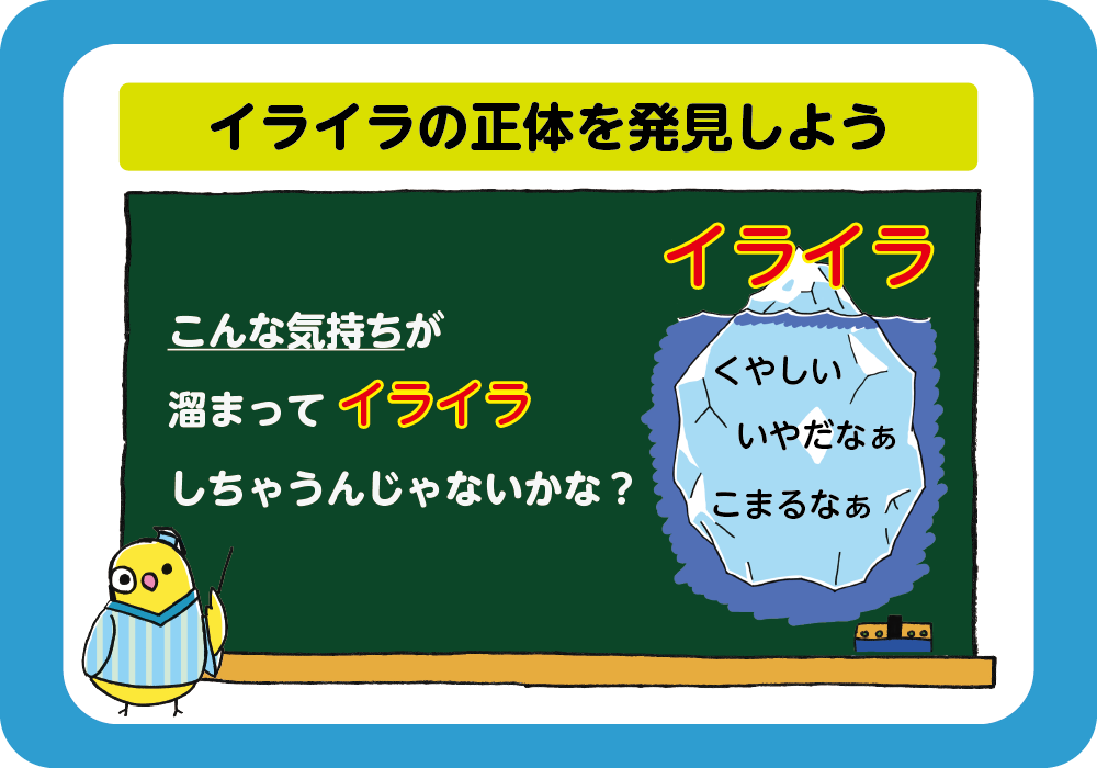イライラの正体を発見しよう