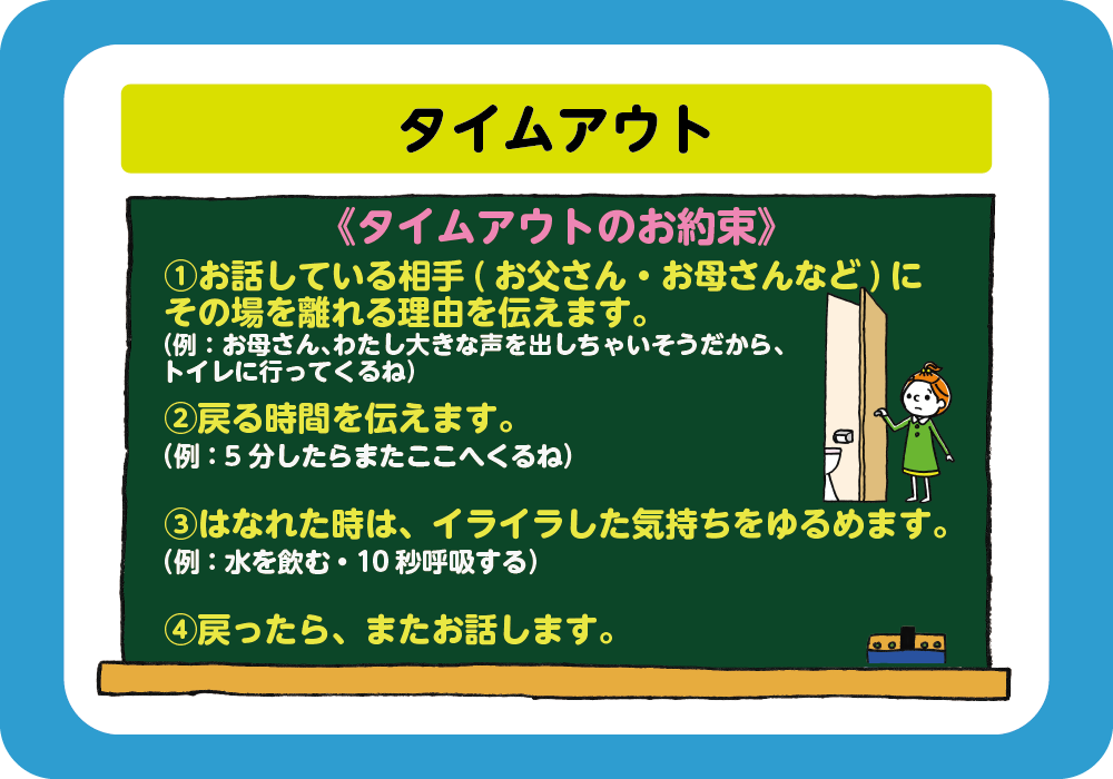 うれしい時、楽しい時は体がリラックスしているね